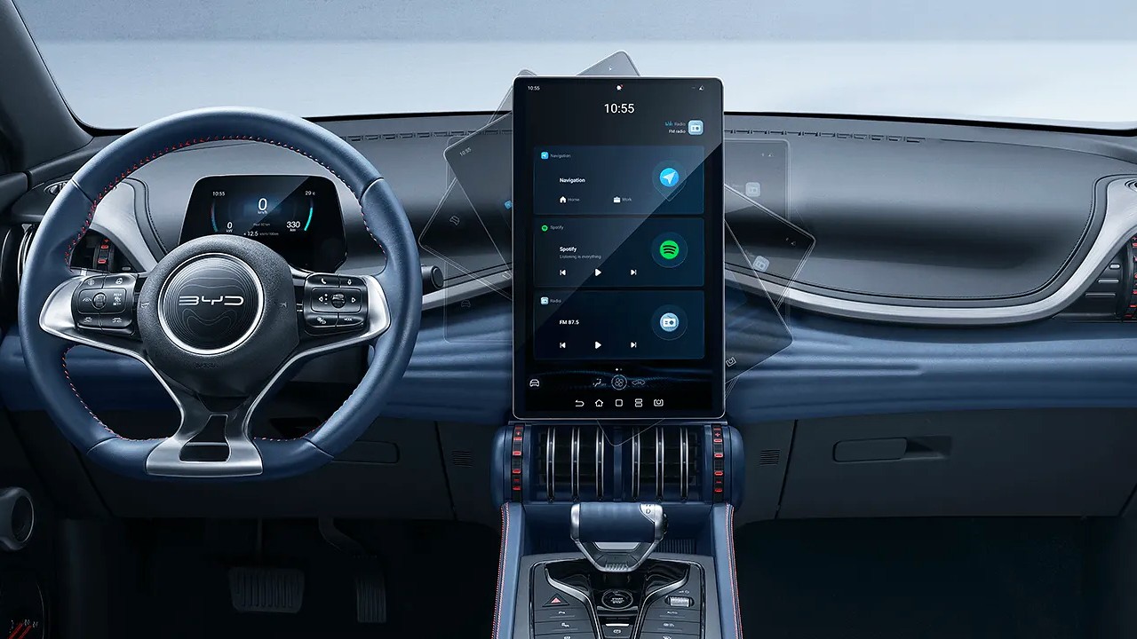 BYD 아토 3 인테리어 / 사진=BYD