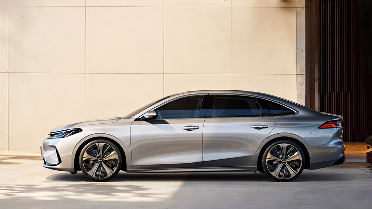 지리 갤럭시 A7 EV 측면부 / 사진=지리자동차