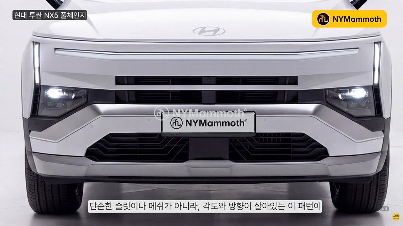 현대 투싼 풀체인지 예상도 / 사진=유튜브 '뉴욕맘모스'