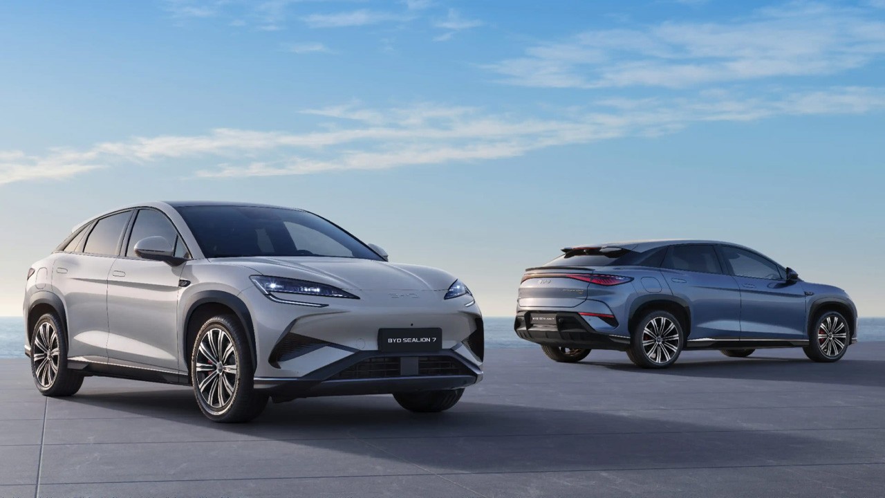 BYD 씨라이언 7 라인업 / 사진=BYD