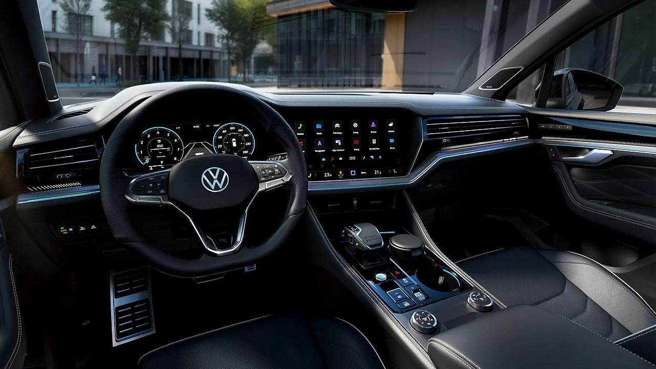 폭스바겐 투아렉 파이널 에디션 실내 / 사진=폭스바겐