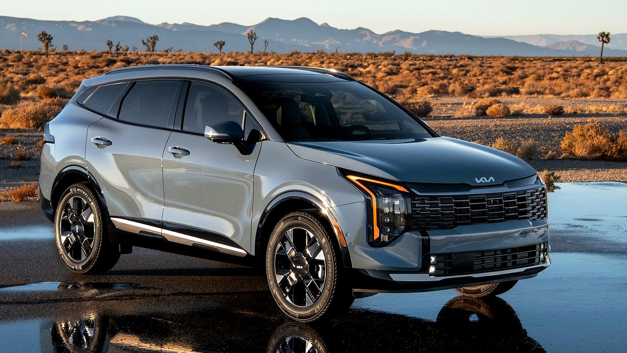 2026 기아 스포티지 전측면 쿼터 뷰 / 사진=기아