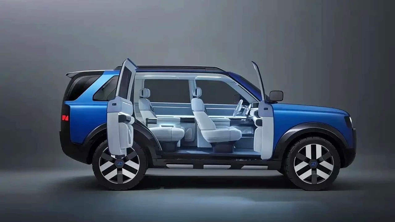 체리 JLR 프리랜더 콘셉트 97 코치도어 / 사진=Chery JLR