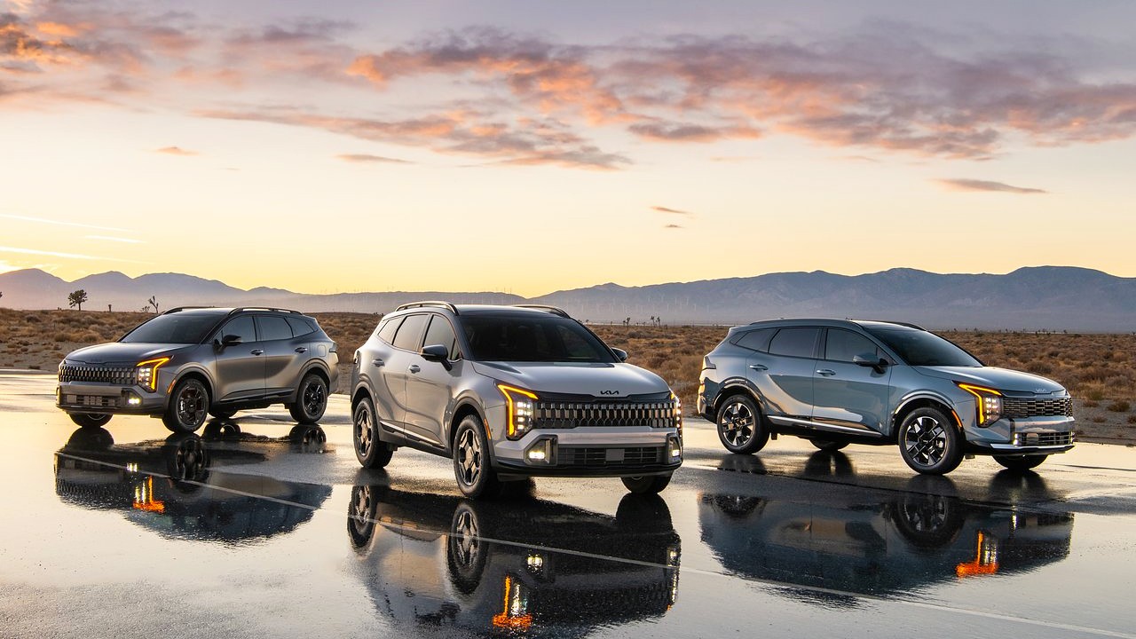 3대의 2026 기아 스포티지 / 사진=기아