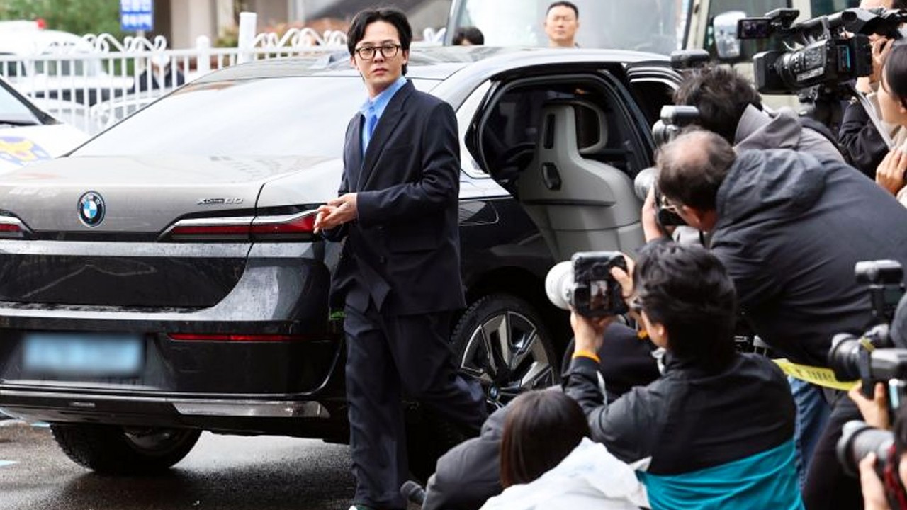 지드래곤 경찰서 자진 출석 현장 / 사진=연합뉴스