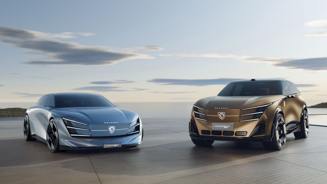 푸조 콘셉트 6 과 콘셉트 8 / 사진=푸조