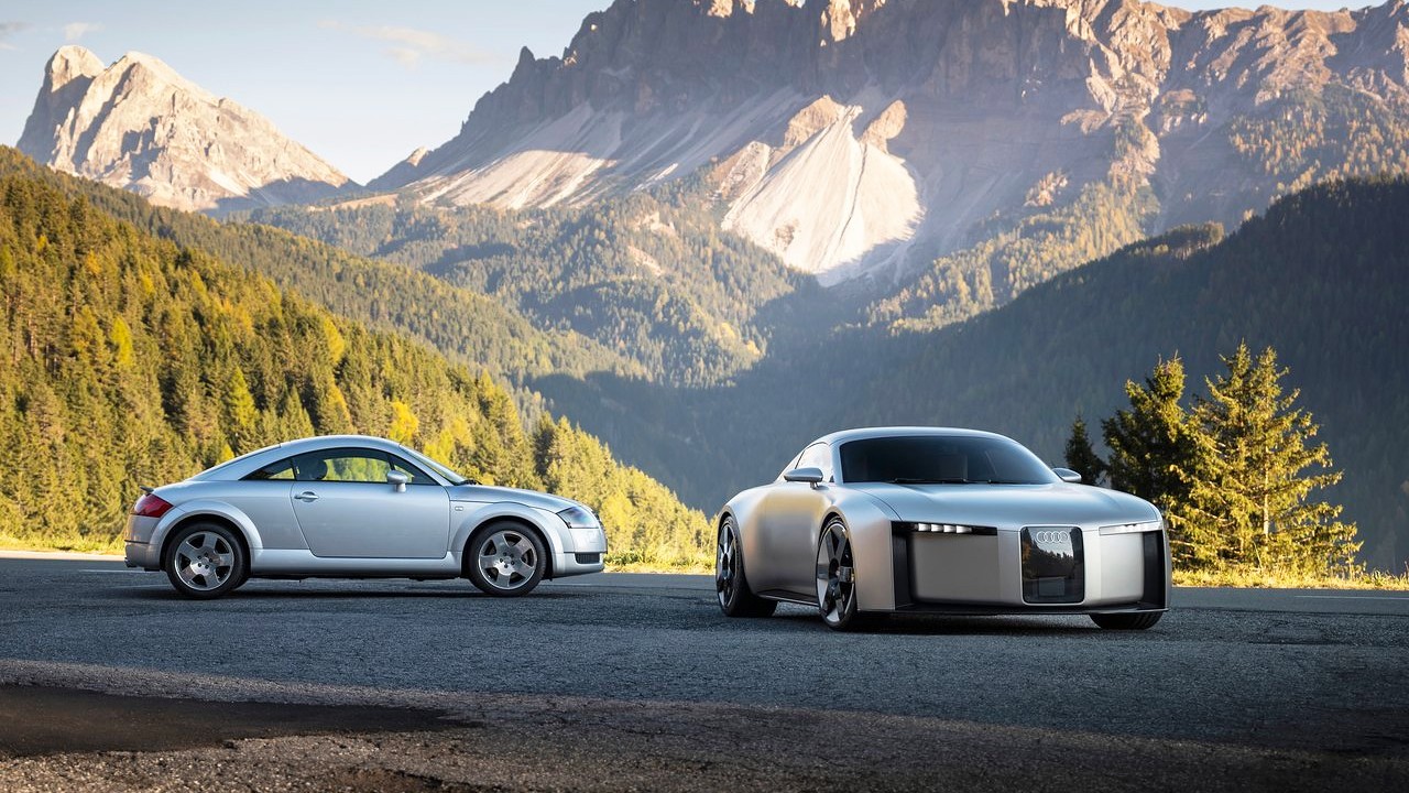 아우디 TT와 콘셉트 C / 사진=아우디