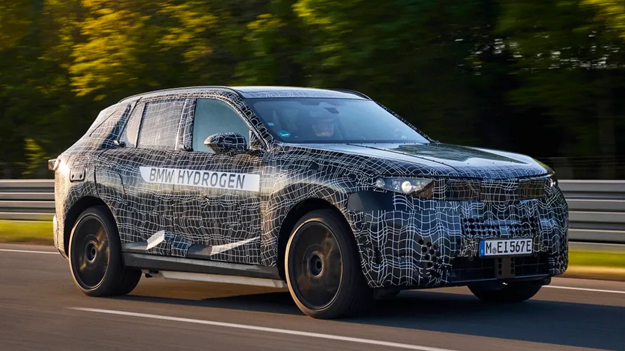 BMW iX5 수소차 테스트카 전면부 / 사진=topgear