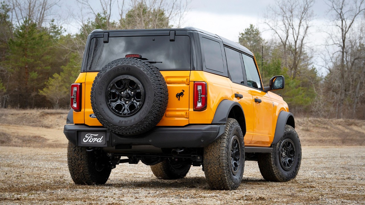 2026 포드 브롱코 와일드트랙 후면부 / 사진=포드