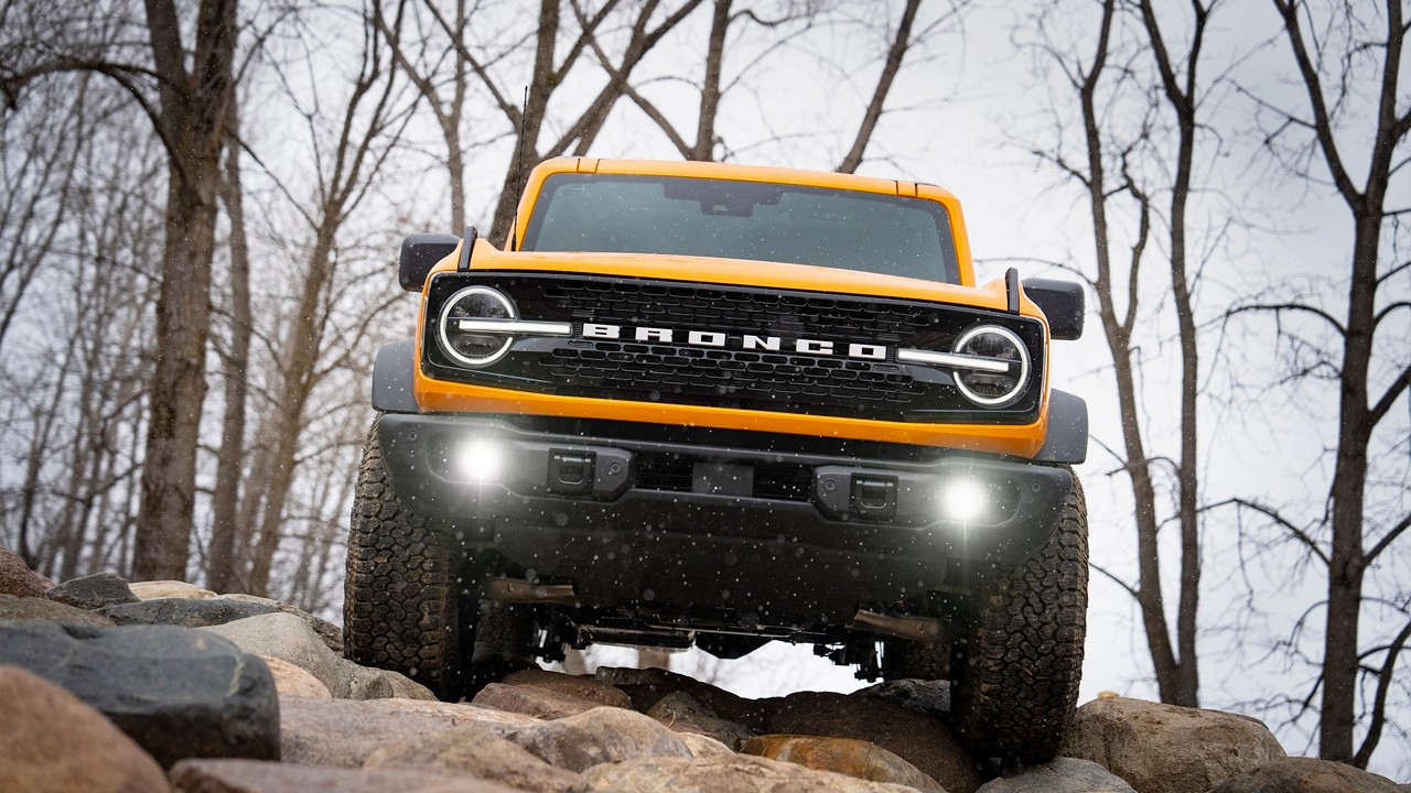 2026 포드 브롱코 와일드트랙 전면부 / 사진=포드