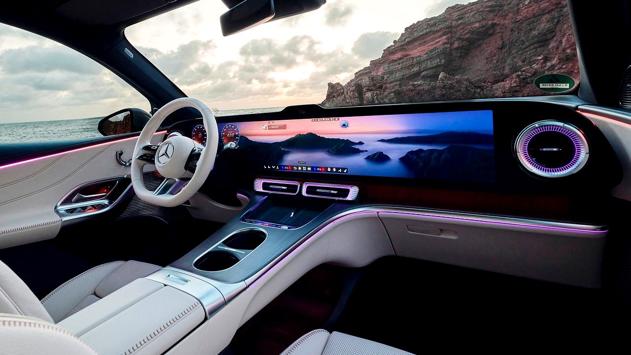 2026 메르세데스-벤츠 GLC EV 센터페시아 디스플레이 / 사진=메르세데스-벤츠