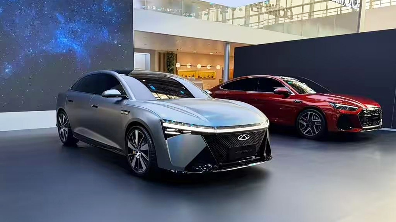 체리 아리조 X 콘셉트 와 체리 아리조 S 베이징 모터쇼 현장 / 사진=autoreport