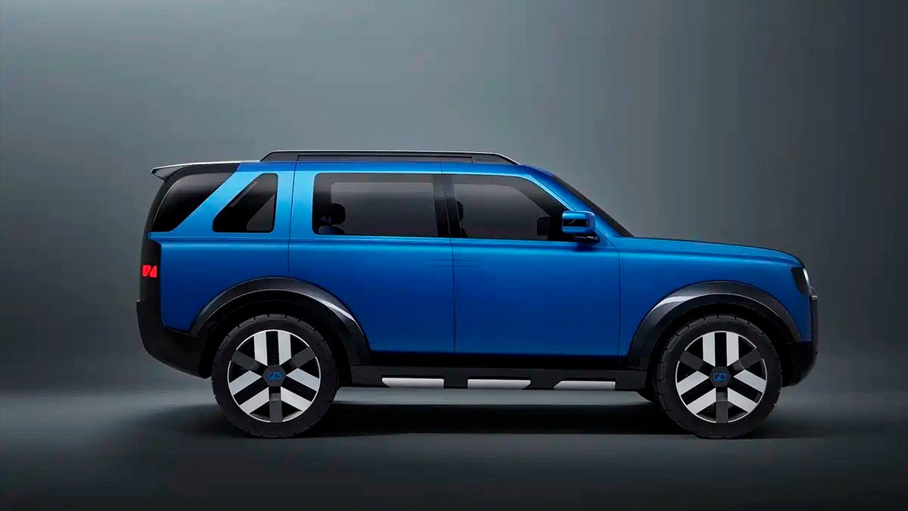 체리 JLR 프리랜더 콘셉트 97 정측면 뷰 / 사진=Chery JLR