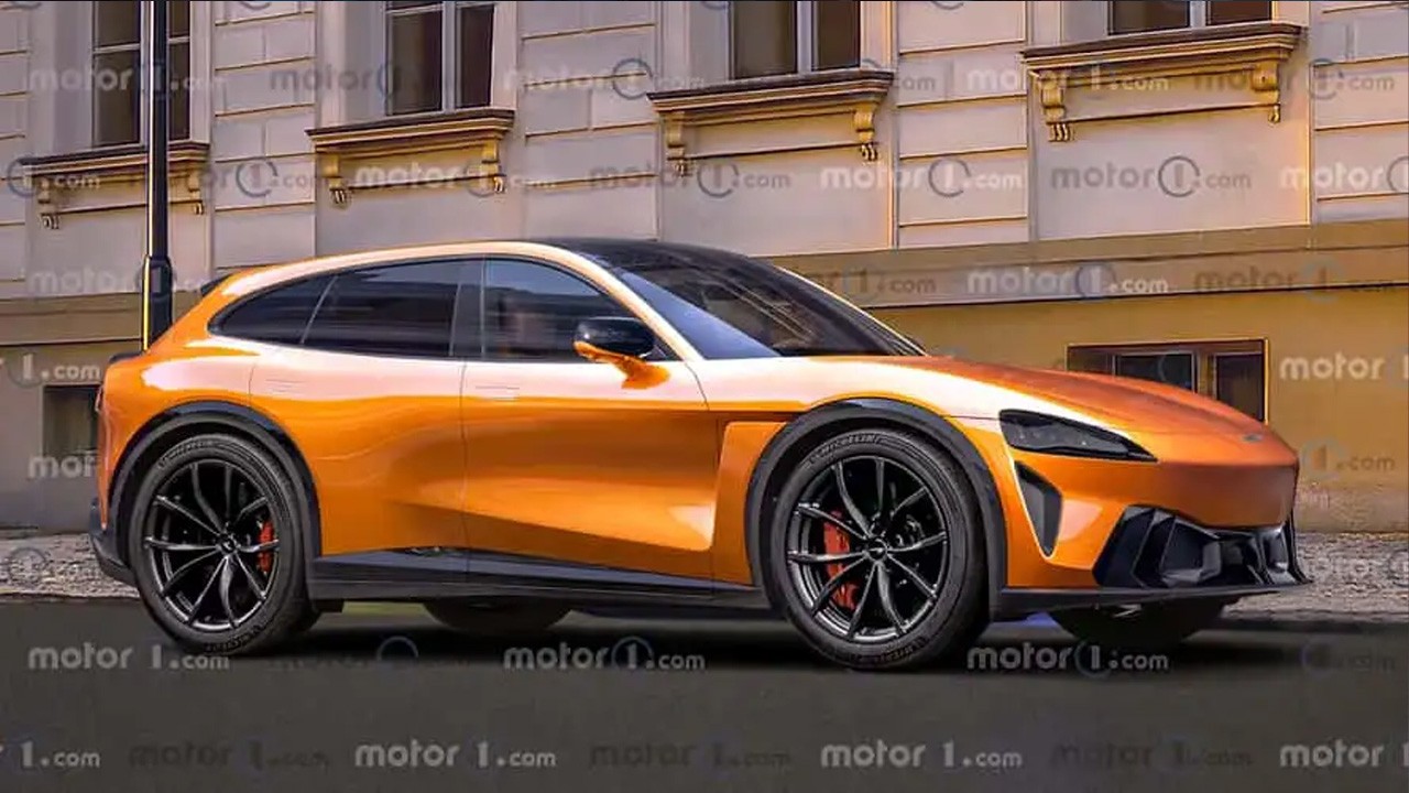 맥라렌 SUV P47 콘셉트 측면부 / 사진=motor1.com