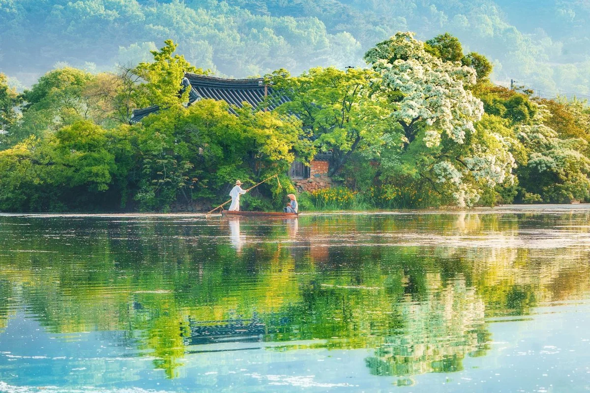 위양못 - 밀양여행 여행