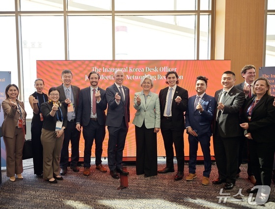 Korea Desk officers hold the inaugural joint meeting in Maryland on May 4. / Courtesy of the Ministry of Foreign Affairs