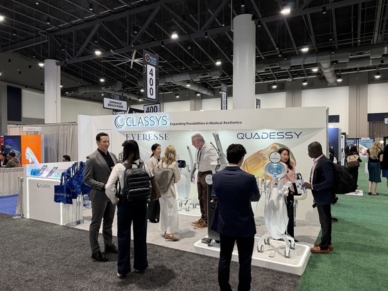 A view of the Classys booth at ASLMS 2026 held in Savannah, Georgia, U.S. / Provided by Classys