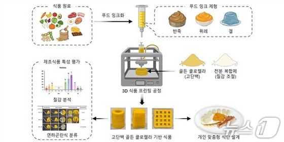 Course on Customized Diet Planning Using 3D Food Printing with Natural Functional Ingredients (Provided by KIST Gangneung Branch) 2026.5.19 / News1