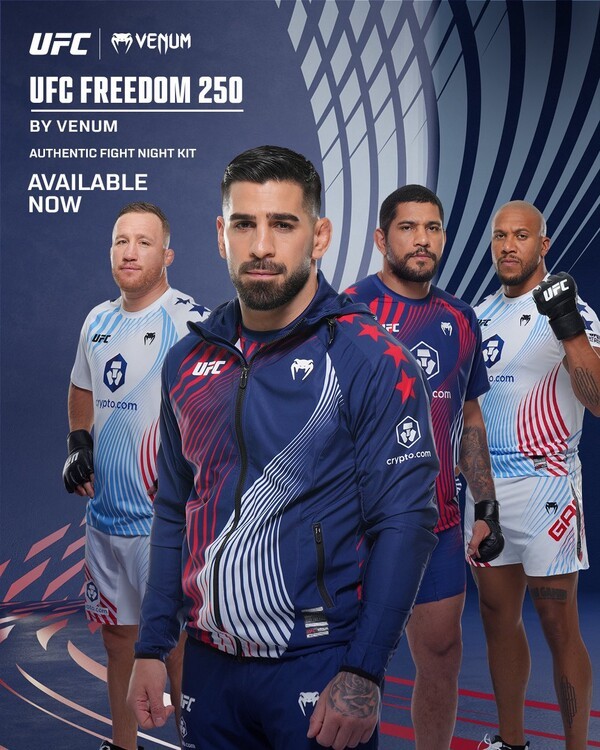 이미지 = UFC 프리덤 250 파이트 키트