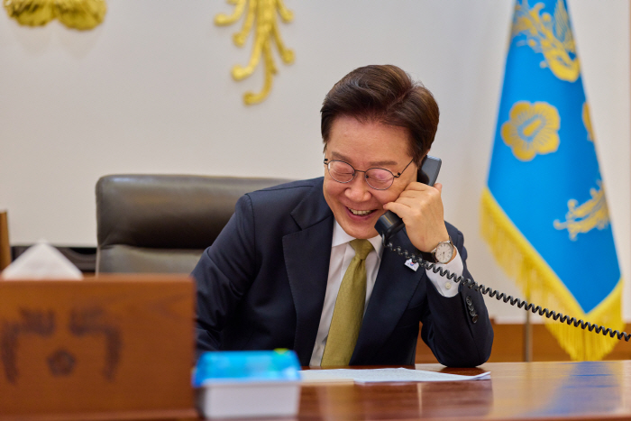이재명 대통령, 멕시코 정상과 통화
