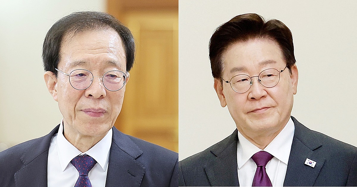 이재명 대통령(오른쪽)과 이석연 국민통합위원장 자료 사진 / 뉴스1