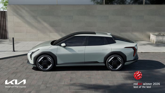 2026 레드 닷 어워드 최우수상을 수상한 기아 ‘EV4’ⓒ기아