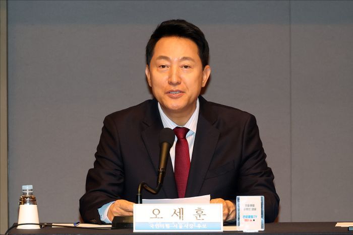 오세훈 국민의힘 서울시장 후보 ⓒ데일리안 홍금표 기자