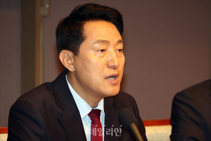 오세훈 국민의힘 서울시장 후보 ⓒ데일리안 홍금표 기자