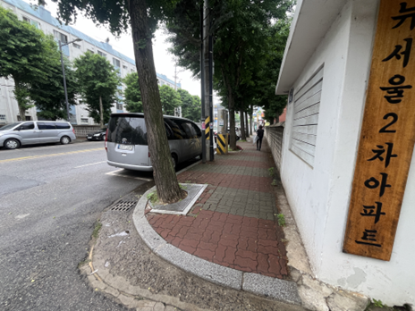 인천 계양구 선거운동원 폭행사건이 발생한 인근 아파트 단지. ⓒ국민의 힘 K후보 캠프 제공