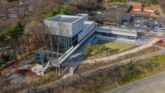 성남물빛정원 전경.ⓒ성남시 제공
