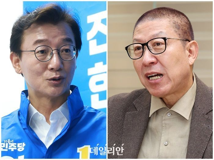 전재수 더불어민주당 부산광역시장 후보(왼쪽)와 박형준 국민의힘 부산광역시장 후보(오른쪽) ⓒ데일리안 방규현, 홍금표 기자
