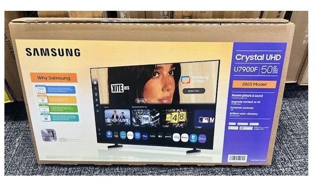 문제가 된 삼성전자 TV 박스. ⓒ연합뉴스