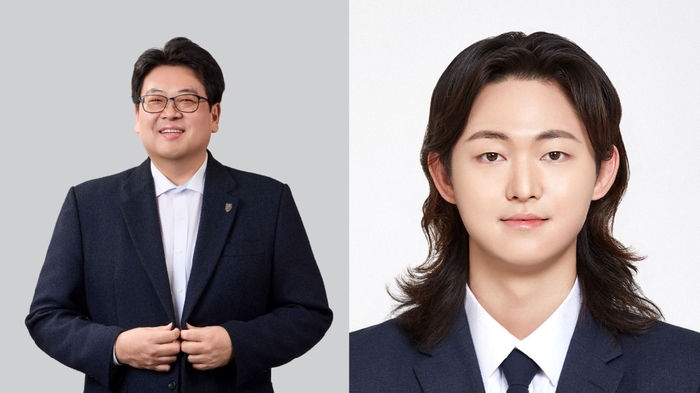 △(왼쪽부터) 고려대학교 전기전자공학부 신창환 교수(교신저자), 전기전자공학부 신희성 석사과정(제1저자)(사진=고려대)