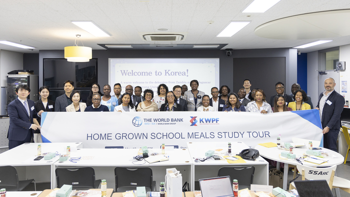 상명대학교는 18일 서울캠퍼스에서 세계은행(World Bank Group, 이하 'WBG')과 은평구 어린이·사회복지급식관리지원센터와 함께 'WBG 학교급식 방한연수' 간담회를 진행했다고 19일 밝혔다.(사진=상명대)