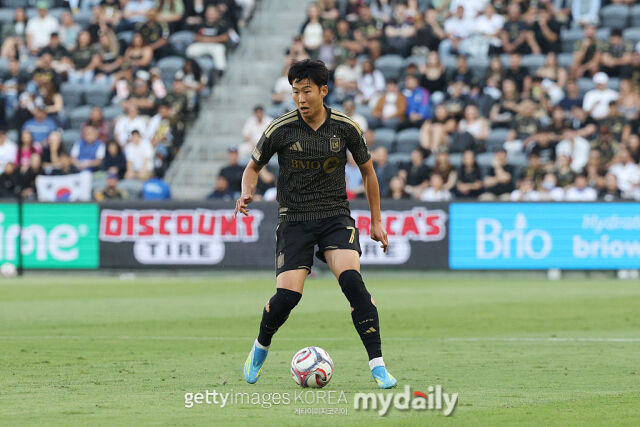 22일 글로벌 매체 '골닷컴'에 따르면 손흥민(LAFC)이 올시즌 미국 메이저리그사커(MLS) 무득점을 자신의 탓으로 돌렸다./게티이미지코리아