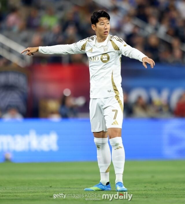 LAFC의 손흥민이 3일 미국 샌디에이고에서 열린 2026시즌 MLS 11라운드에서 2026시즌 15번째 어시스트를 기록했다./게티이미지코리아
