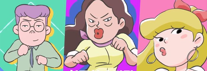 올해 안시국제애니메이션 페스티벌 비경쟁부문 초청작 '직장인 체육대회'. 사진출처=안시국제애니메이션 페스티벌 누리집 갈무리