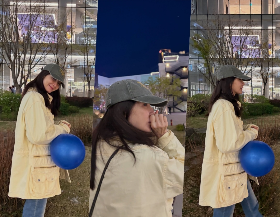 '9살 연하♥' 최지우, 갈수록 어려지는 비결이 궁금해…흰 수염 달고 깜찍 눈웃음