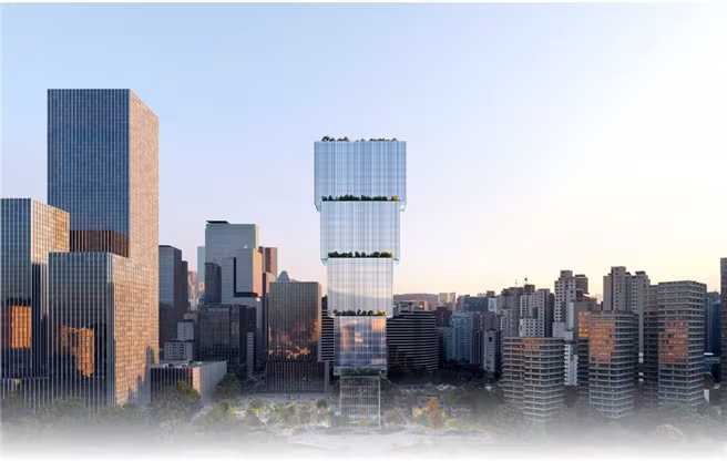 서초동 코오롱 부지 개발 계획 조감도./서울시 제공