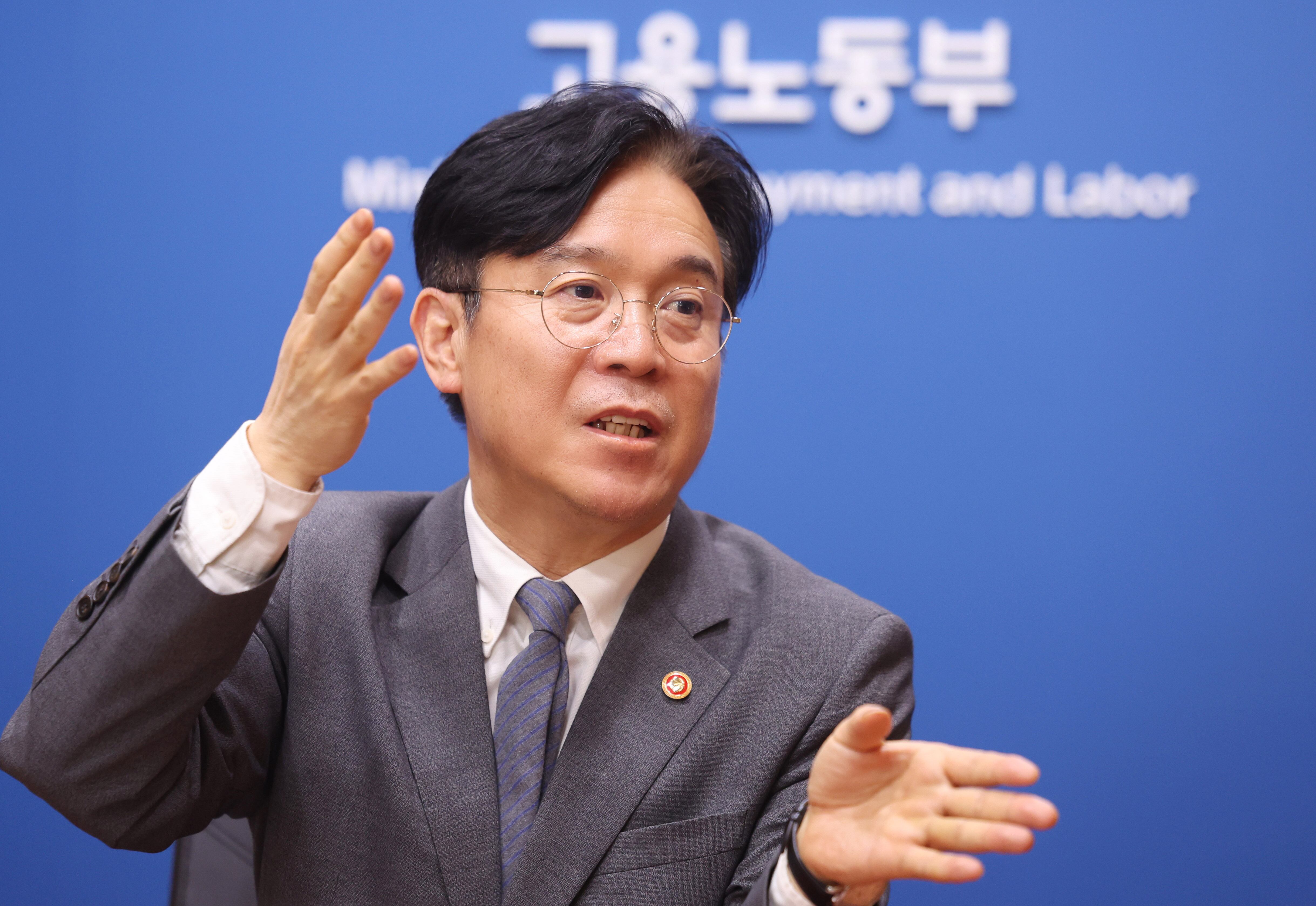 김영훈 고용노동부 장관/뉴스1