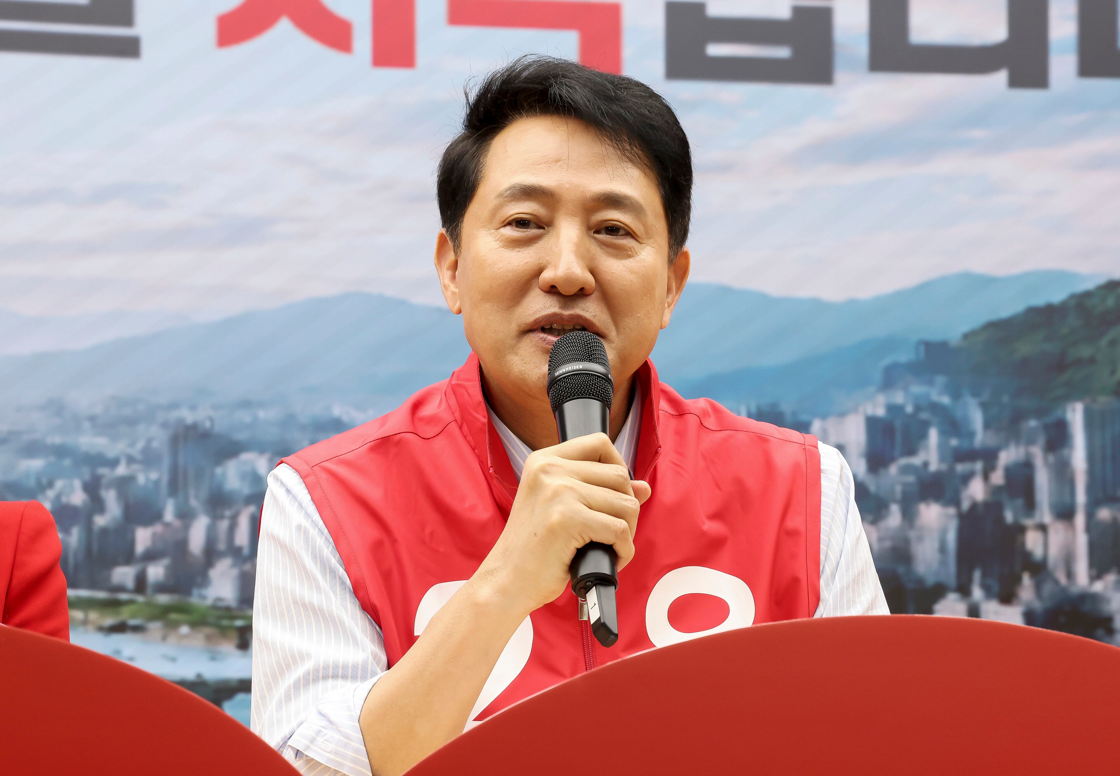 오세훈 국민의힘 서울시장 후보./ 뉴스1