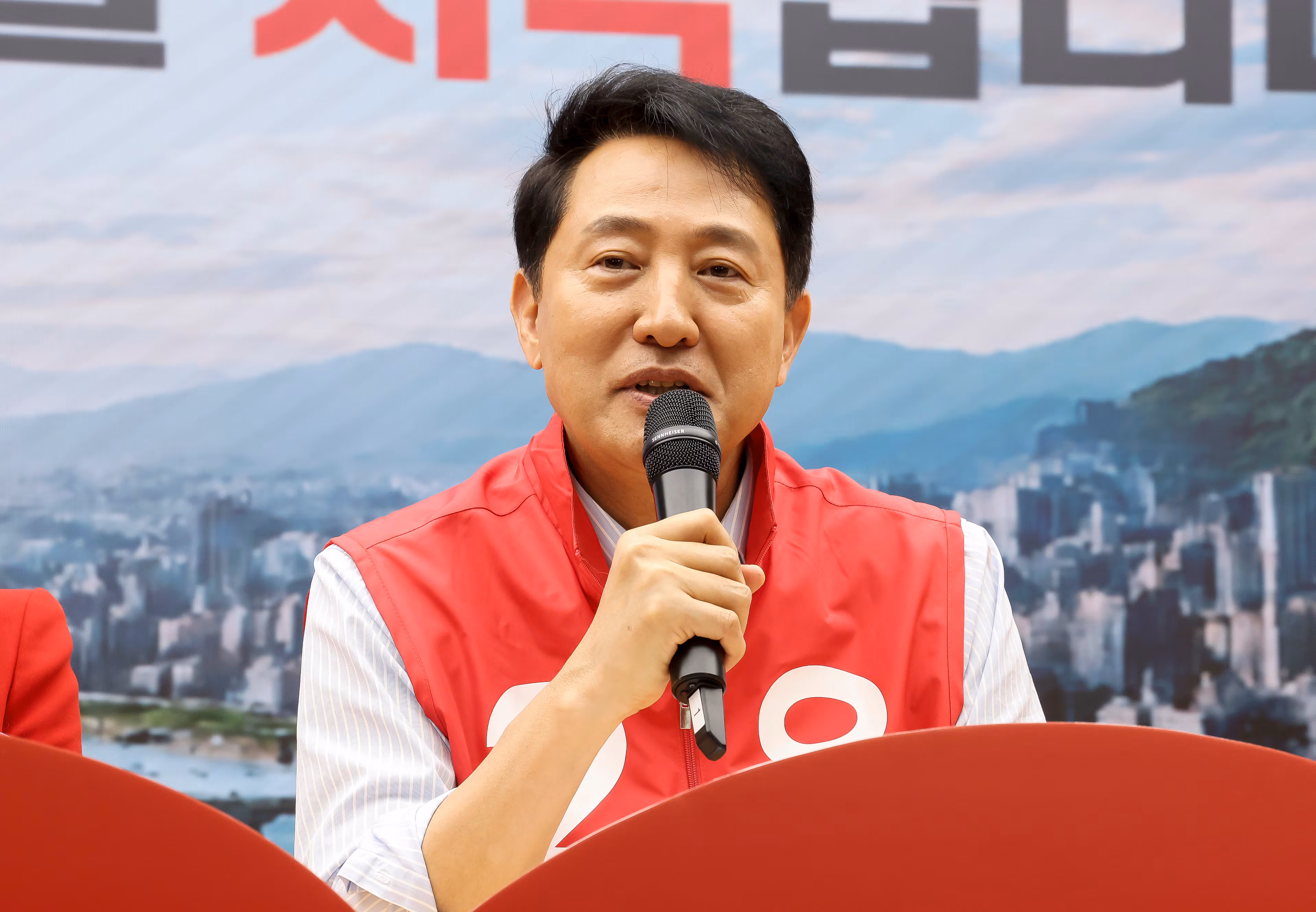 오세훈 국민의힘 서울시장 후보./ 뉴스1