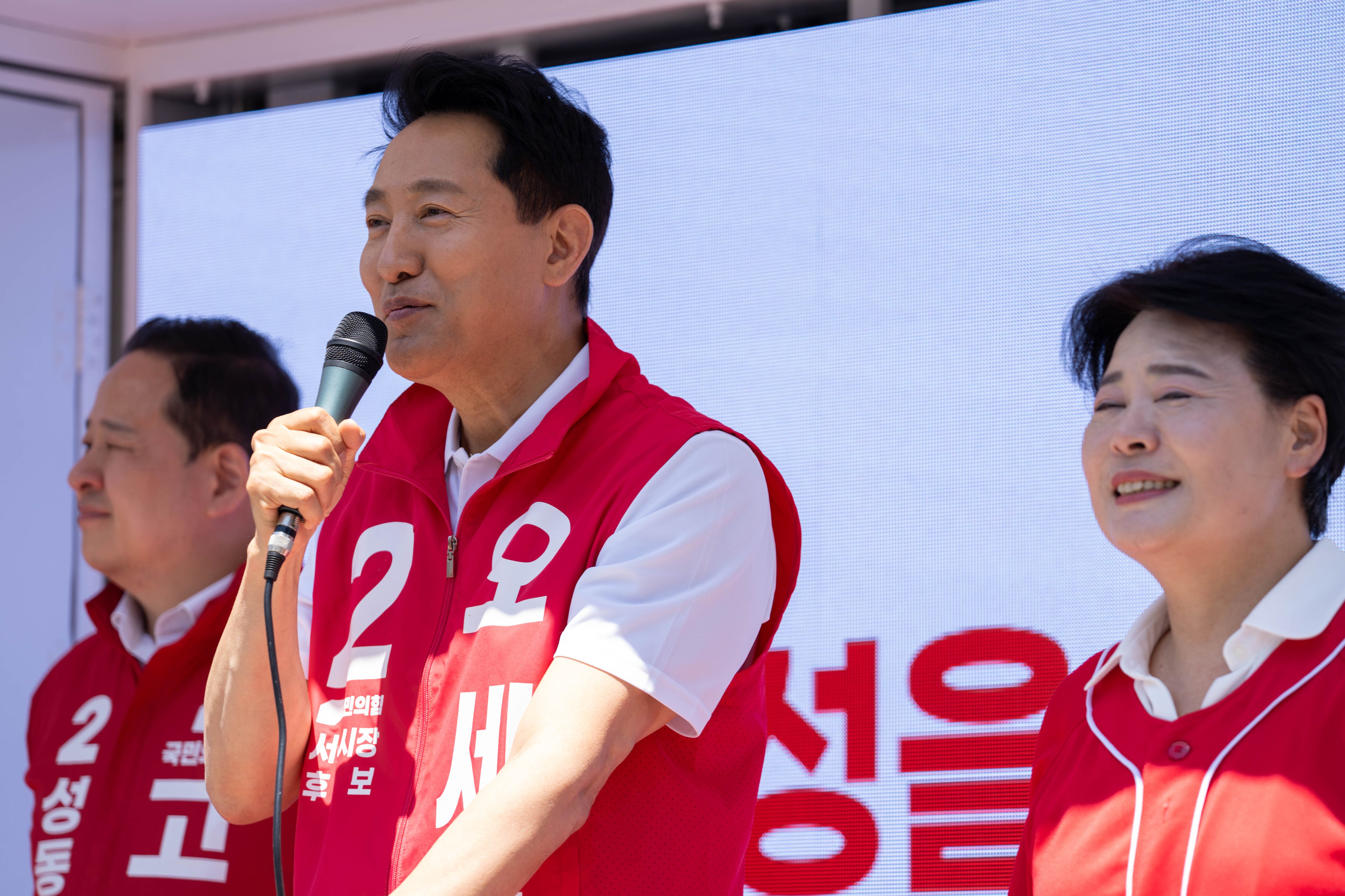 오세훈 국민의힘 서울시장 후보./ 오세훈 후보 선거사무소 제공