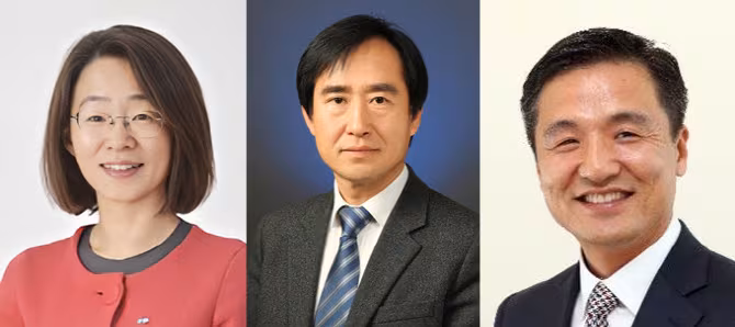 (왼쪽부터)류석영 전산학부 교수, 배충식 기계공학과 교수, 이도헌 바이오및뇌공학과교수./KAIST