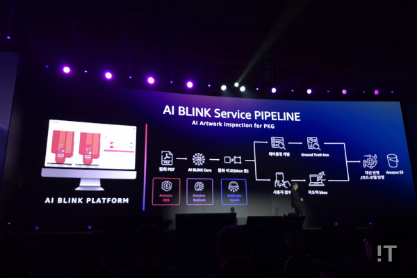 아모레퍼시픽의 ‘AI BLINK’ 서비스 구성도 / 권용만 기자