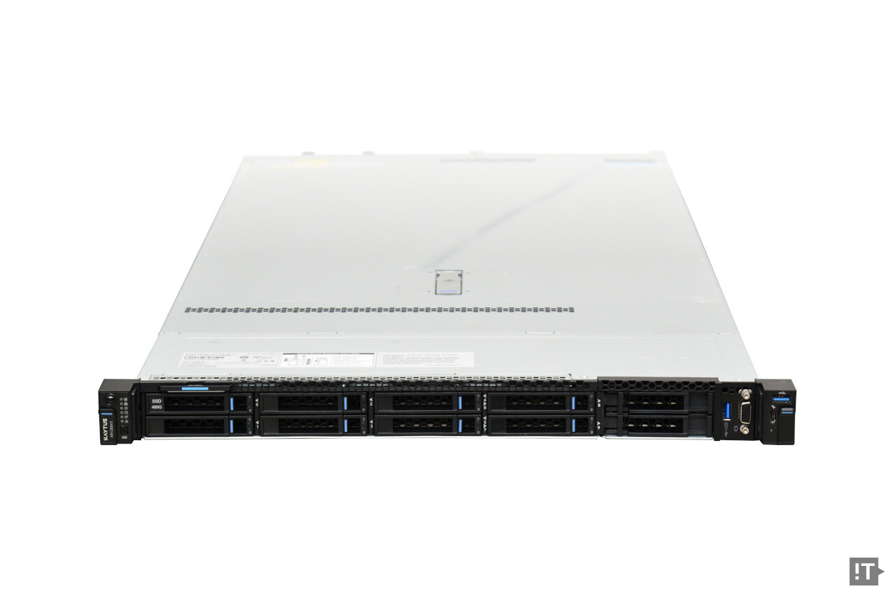 케이투스 KR1280V3 서버 전면 / 권용만 기자
