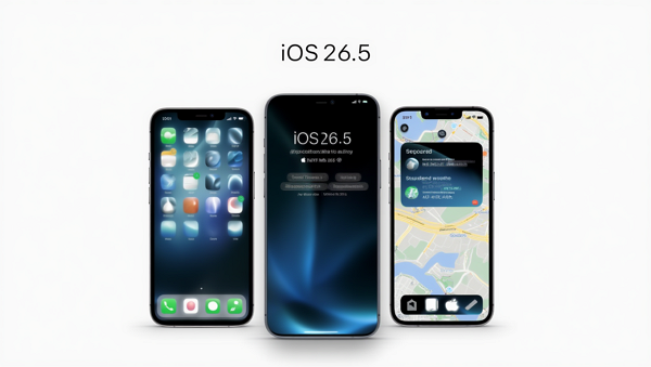 iOS 26.5 이전 버전으로의 다운그레이드가 막혔다. [사진: Reve AI]