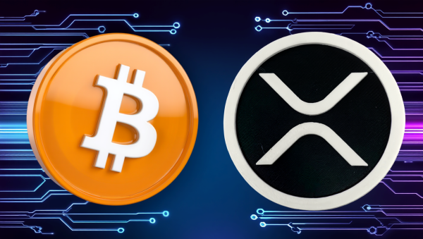XRP가 비트코인의 10배가량 강세를 보일 수 있다는 전망이 나왔다. [사진: Reve AI]