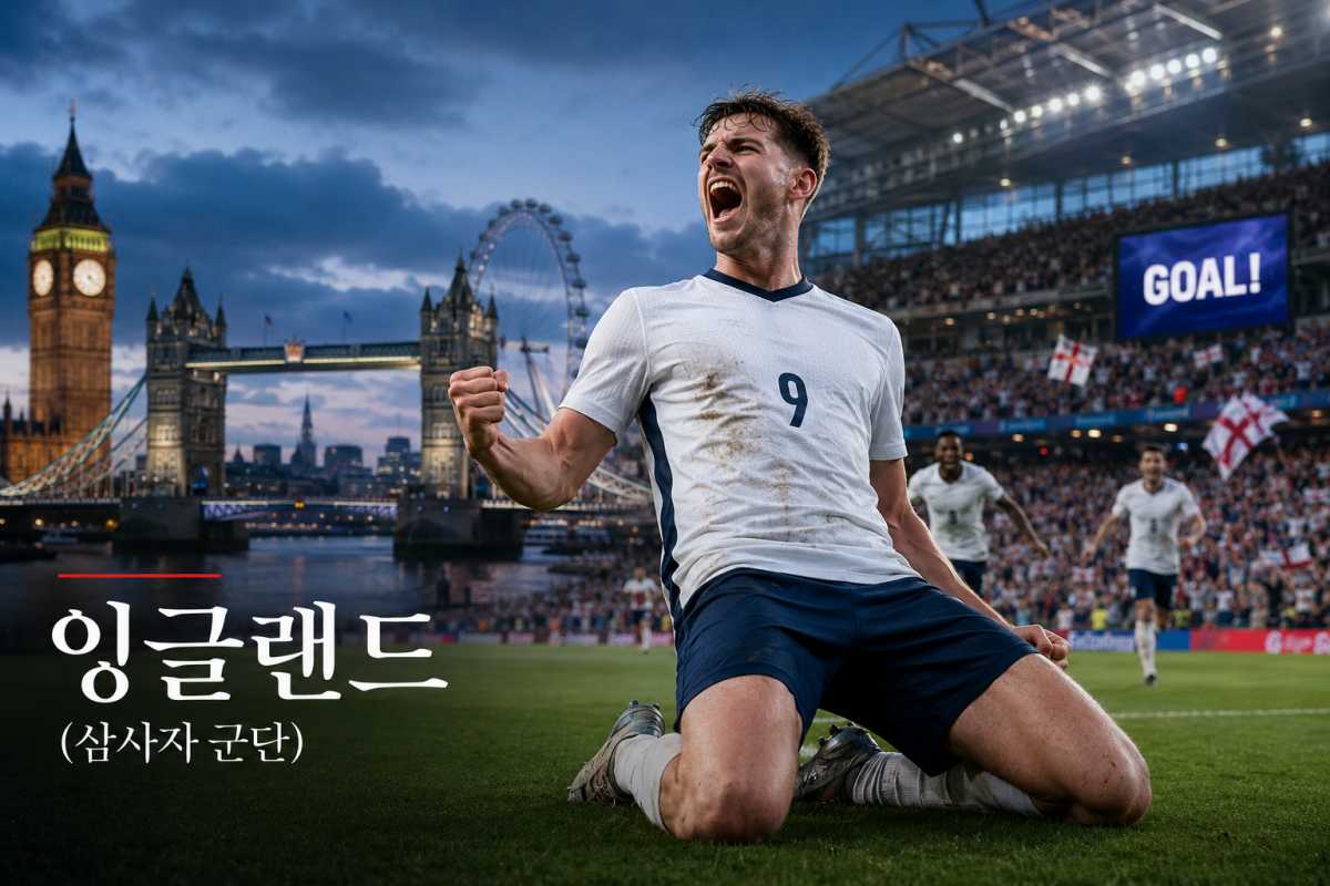 잉글랜드 삼사자 군단 / AI이미지