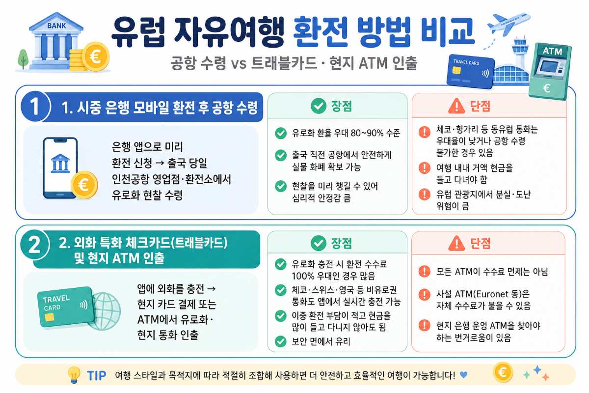 유럽 환전 무엇이 더 유리할까? / ⓒ인포매틱스뷰